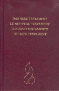 Neues Testament - viersprachig: dt. / franz. / ital. / engl.
